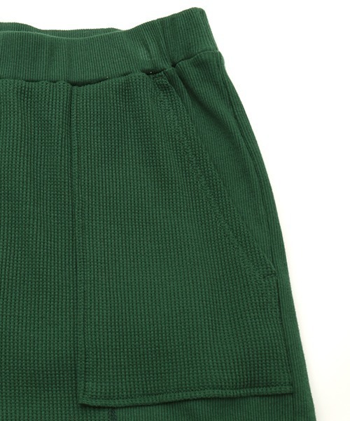 チチカカ（チチカカ）の「ワッフルｘテレコスリットパンツ（その他パンツ・レディース・ブラウン/グリーン・FREE）」の17枚目の写真