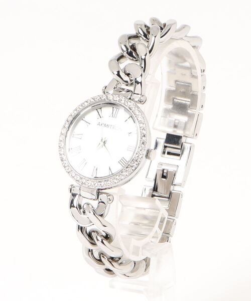 ARMITRON NEWYORK（アーミトロンニューヨーク）の「ARMITRON レディースドレスウォッチ（アナログ腕時計・レディース・ピンクゴールド/シルバー/ゴールド・FREE）」の9枚目の写真