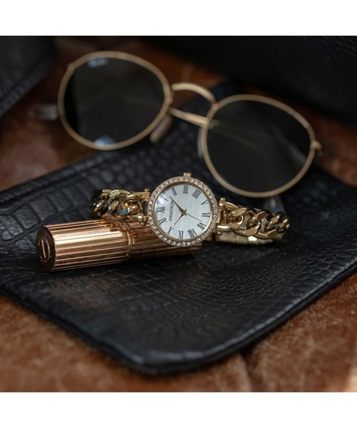 ARMITRON NEWYORK（アーミトロンニューヨーク）の「ARMITRON レディースドレスウォッチ（アナログ腕時計・レディース・ピンクゴールド/シルバー/ゴールド・FREE）」の15枚目の写真