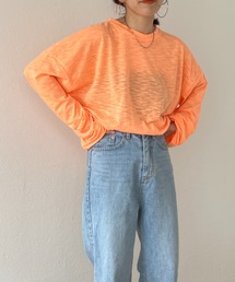 loose fit slab tee / オーバーサイズルーズフィットスラブティーシャツ