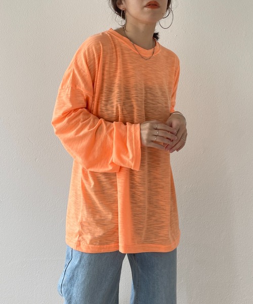 loose fit slab tee / オーバーサイズルーズフィットスラブ loose fit slab tee / オーバーサイズルーズフィットスラブ