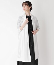 ロングニットカーディガン