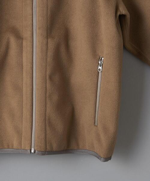 BEAUTY&YOUTH UNITED ARROWS(ビューティーアンドユースユナイテッドアローズ)の「BY ビーバーフリース ジップ ブルゾン(ブルゾン・メンズ・ベージュ/ネイビー・M/L/XL/S)」の7枚目の写真