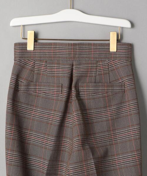 Uhr（ウーア）の「＜Uhr＞チェックスリット パンツ Ψ（その他パンツ・レディース・ベージュ・38/36）」の4枚目の写真
