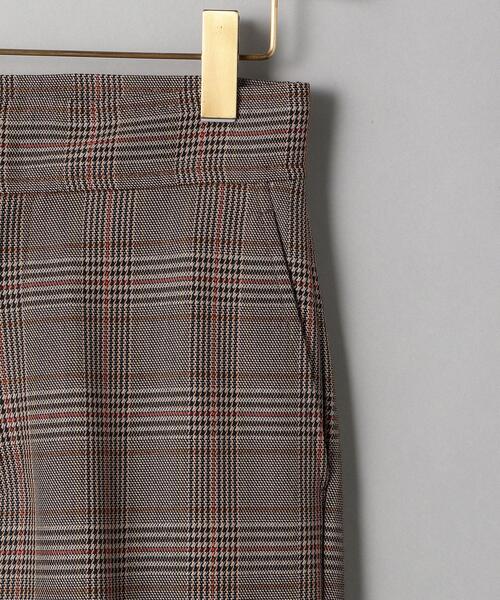 Uhr（ウーア）の「＜Uhr＞チェックスリット パンツ Ψ（その他パンツ・レディース・ベージュ・38/36）」の7枚目の写真