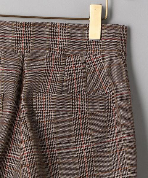 Uhr（ウーア）の「＜Uhr＞チェックスリット パンツ Ψ（その他パンツ・レディース・ベージュ・38/36）」の9枚目の写真