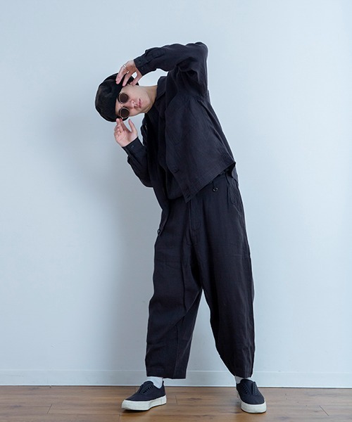 Universal Style Wear(ユニバーサルスタイルウェア)の「Universal Style Wear クリスピージャケット(ブルゾン・メンズ・ライトベージュ/ネイビー/ブラック・MEDIUM/LARGE/X-LARGE)」の5枚目の写真