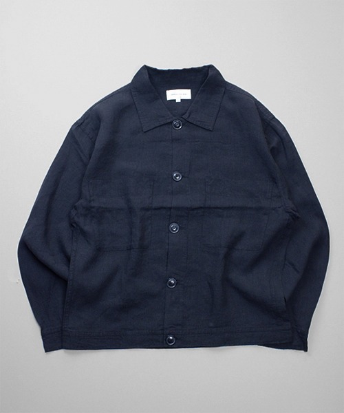 Universal Style Wear(ユニバーサルスタイルウェア)の「Universal Style Wear クリスピージャケット(ブルゾン・メンズ・ライトベージュ/ネイビー/ブラック・MEDIUM/LARGE/X-LARGE)」の18枚目の写真