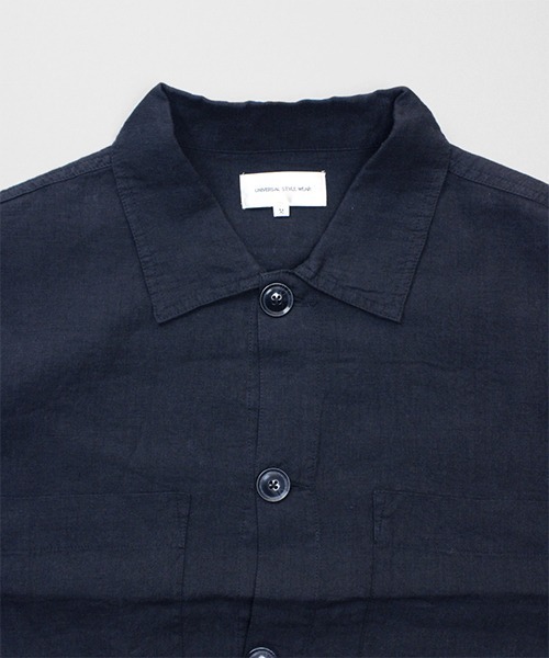 Universal Style Wear(ユニバーサルスタイルウェア)の「Universal Style Wear クリスピージャケット(ブルゾン・メンズ・ライトベージュ/ネイビー/ブラック・MEDIUM/LARGE/X-LARGE)」の20枚目の写真