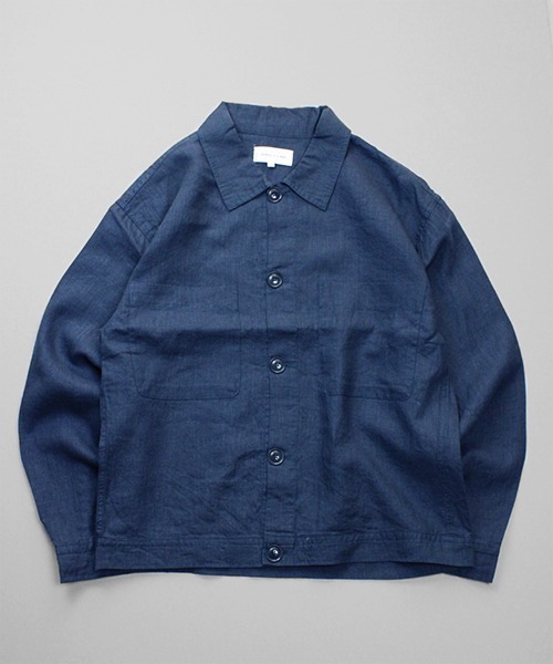 Universal Style Wear(ユニバーサルスタイルウェア)の「Universal Style Wear クリスピージャケット(ブルゾン・メンズ・ライトベージュ/ネイビー/ブラック・MEDIUM/LARGE/X-LARGE)」の17枚目の写真