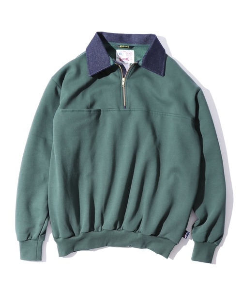 ROOPTOKYO（ループトウキョウ）の「GAME SPORTS WEAR/ゲームスポーツウェア DEFENDER ハーフジップスウェット（スウェット・メンズ・ネイビー/グリーン/ブラック/グレー・L/XL/M）」の18枚目の写真