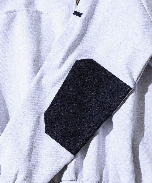 ROOPTOKYO（ループトウキョウ）の「GAME SPORTS WEAR/ゲームスポーツウェア DEFENDER ハーフジップスウェット（スウェット・メンズ・ネイビー/グリーン/ブラック/グレー・L/XL/M）」の13枚目の写真