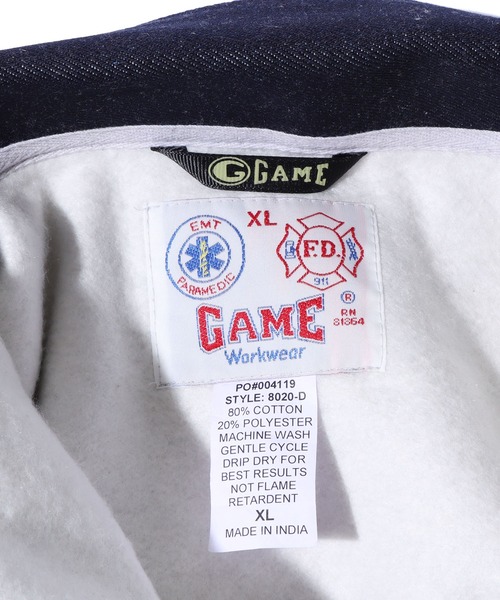 ROOPTOKYO（ループトウキョウ）の「GAME SPORTS WEAR/ゲームスポーツウェア DEFENDER ハーフジップスウェット（スウェット・メンズ・ネイビー/グリーン/ブラック/グレー・L/XL/M）」の10枚目の写真