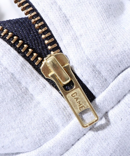 ROOPTOKYO（ループトウキョウ）の「GAME SPORTS WEAR/ゲームスポーツウェア DEFENDER ハーフジップスウェット（スウェット・メンズ・ネイビー/グリーン/ブラック/グレー・L/XL/M）」の11枚目の写真