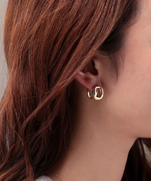 Manon's Selection | スクエアキャッチレスピアス(ピアス（両耳用）)