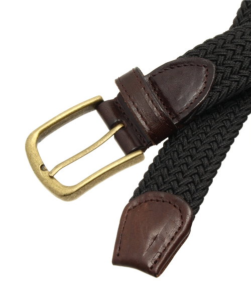 CIAOPANIC（チャオパニック）の「【Ciaopanic】メッシュベルト（ベルト・メンズ・ベージュ系その他/ブラック・FREE）」の3枚目の写真