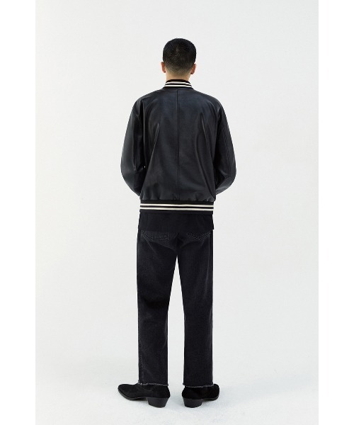 VIVASTUDIO（ビバスタジオ）の「VEGAN LEATHER STADIUM JACKET（ブルゾン・メンズ・ブラック・MEDIUM/LARGE）」の4枚目の写真