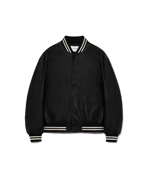 VIVASTUDIO（ビバスタジオ）の「VEGAN LEATHER STADIUM JACKET（ブルゾン・メンズ・ブラック・MEDIUM/LARGE）」の12枚目の写真