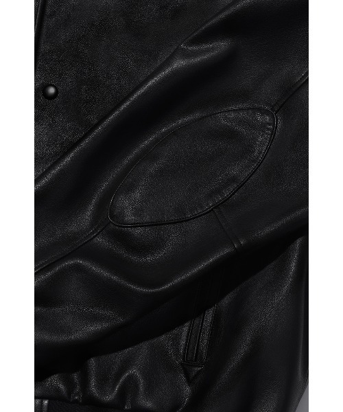 VIVASTUDIO（ビバスタジオ）の「VEGAN LEATHER STADIUM JACKET（ブルゾン・メンズ・ブラック・MEDIUM/LARGE）」の8枚目の写真