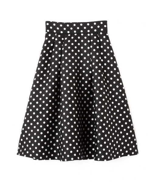 PROPORTION BODY DRESSING（プロポーションボディドレッシング）の「ポルカドットタックフレアＳＫ / 1211220107（スカート・レディース・ブラック/ブラウン系その他・X-SMALL/SMALL/MEDIUM）」の22枚目の写真