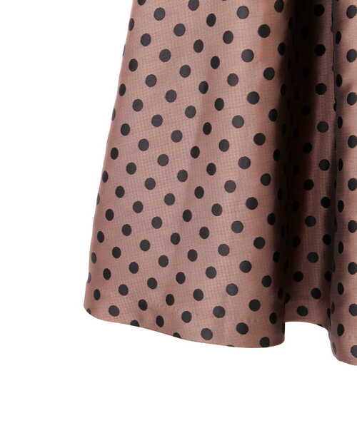 PROPORTION BODY DRESSING（プロポーションボディドレッシング）の「ポルカドットタックフレアＳＫ / 1211220107（スカート・レディース・ブラック/ブラウン系その他・X-SMALL/SMALL/MEDIUM）」の18枚目の写真