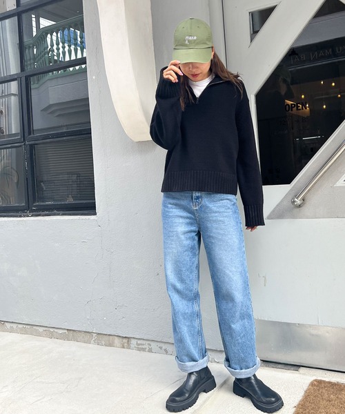 CANAL JEAN（キャナルジーン）の「CANAL JEAN×smileyranna ロゴCAP vol.2（キャップ・レディース・ベージュ/ブラウン/カーキ・ONE SIZE）」の20枚目の写真