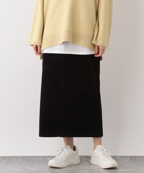 GLOBAL WORK（グローバルワーク）の「8Wコーデュロイスカート/215887（スカート・レディース・ダークブラウン/オフホワイト/ダークグレー/パープル系その他4/カーキ・SMALL/MEDIUM/LARGE）」の14枚目の写真