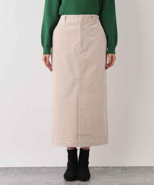 GLOBAL WORK（グローバルワーク）の「8Wコーデュロイスカート/215887（スカート・レディース・ダークブラウン/オフホワイト/ダークグレー/パープル系その他4/カーキ・SMALL/MEDIUM/LARGE）」の10枚目の写真