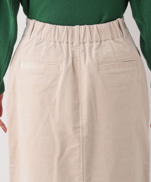 GLOBAL WORK（グローバルワーク）の「8Wコーデュロイスカート/215887（スカート・レディース・ダークブラウン/オフホワイト/ダークグレー/パープル系その他4/カーキ・SMALL/MEDIUM/LARGE）」の13枚目の写真