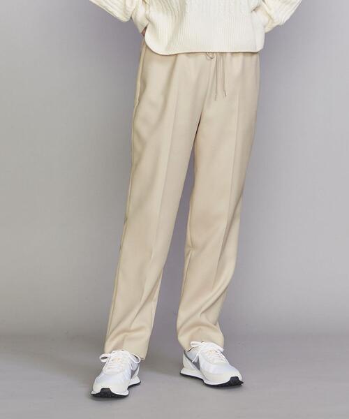 BEAUTY&YOUTH UNITED ARROWS（ビューティーアンドユースユナイテッドアローズ）の「BY カルゼドローストテーパード パンツ 2 -ウォッシャブル- ∴（その他パンツ・レディース・オフホワイト/モカ/ブラック/コバルトブルー/ケリー/オレンジ系その他・S/M/L）」の2枚目の写真