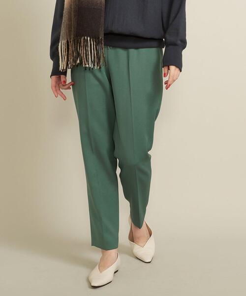 BEAUTY&YOUTH UNITED ARROWS（ビューティーアンドユースユナイテッドアローズ）の「BY カルゼドローストテーパード パンツ 2 -ウォッシャブル- ∴（その他パンツ・レディース・オフホワイト/モカ/ブラック/コバルトブルー/ケリー/オレンジ系その他・S/M/L）」の8枚目の写真