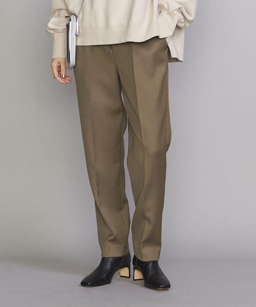 BEAUTY&YOUTH UNITED ARROWS（ビューティーアンドユースユナイテッドアローズ）の「BY カルゼドローストテーパード パンツ 2 -ウォッシャブル- ∴（その他パンツ・レディース・オフホワイト/モカ/ブラック/コバルトブルー/ケリー/オレンジ系その他・S/M/L）」の16枚目の写真