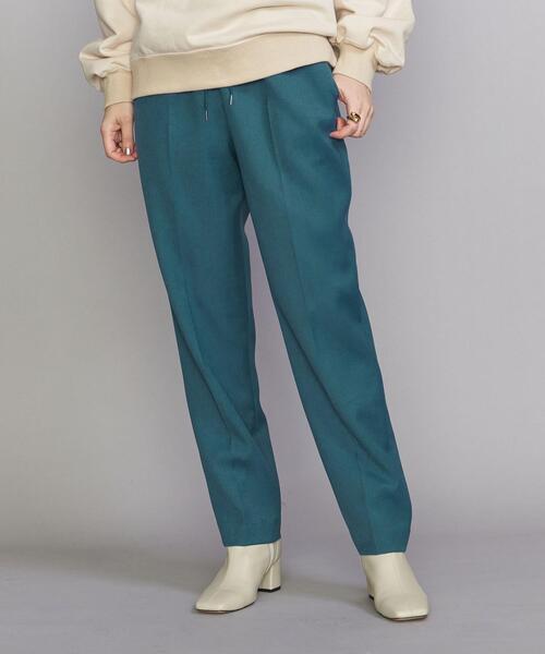 BEAUTY&YOUTH UNITED ARROWS（ビューティーアンドユースユナイテッドアローズ）の「BY カルゼドローストテーパード パンツ 2 -ウォッシャブル- ∴（その他パンツ・レディース・オフホワイト/モカ/ブラック/コバルトブルー/ケリー/オレンジ系その他・S/M/L）」の18枚目の写真