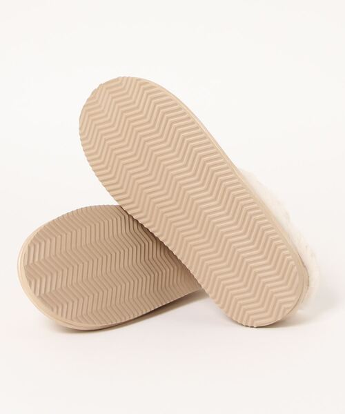 POLO RALPH LAUREN（ポロ ラルフ ローレン）の「【POLO RALOH RAUREN】ポロラルフローレン　ボアクロッグ　CHARLOTTE SCUFF（シャルロッテ スカーフ）RF103279/RF103280/RF103281（スリッポン・レディース・ゴールド/ネイビー/キャメル・7/8/6）」の5枚目の写真