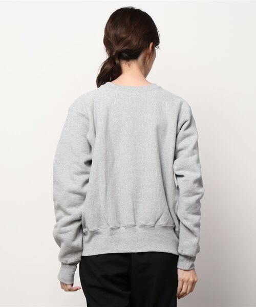 Champion（チャンピオン）の「【WEB限定】[Champion/チャンピオン] リバースウィーブ カレッジプリントスウェット（スウェット・レディース・グレー・M/L/XL）」の3枚目の写真