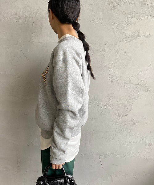 Champion（チャンピオン）の「【WEB限定】[Champion/チャンピオン] リバースウィーブ カレッジプリントスウェット（スウェット・レディース・グレー・M/L/XL）」の8枚目の写真
