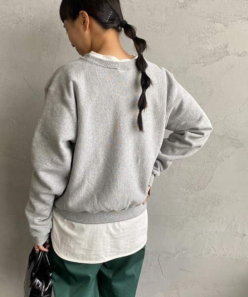 Champion（チャンピオン）の「【WEB限定】[Champion/チャンピオン] リバースウィーブ カレッジプリントスウェット（スウェット・レディース・グレー・M/L/XL）」の9枚目の写真