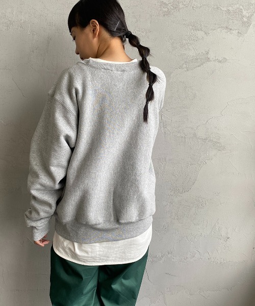 Champion（チャンピオン）の「【WEB限定】[Champion/チャンピオン] リバースウィーブ カレッジプリントスウェット（スウェット・レディース・グレー・M/L/XL）」の13枚目の写真