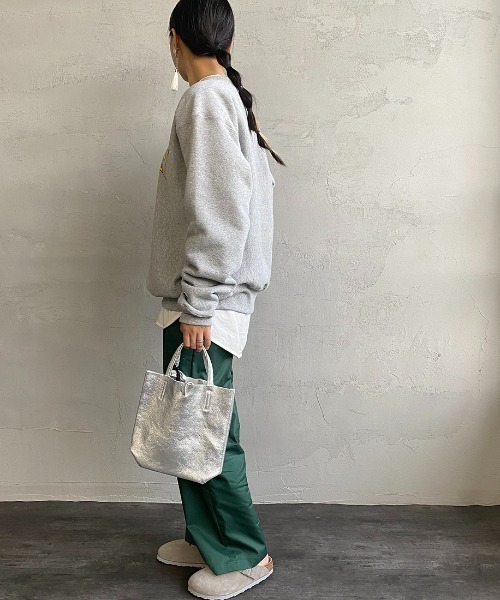Champion（チャンピオン）の「【WEB限定】[Champion/チャンピオン] リバースウィーブ カレッジプリントスウェット（スウェット・レディース・グレー・M/L/XL）」の20枚目の写真