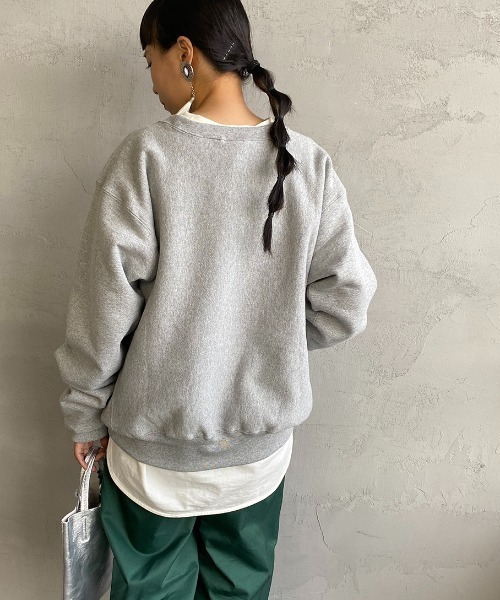 Champion（チャンピオン）の「【WEB限定】[Champion/チャンピオン] リバースウィーブ カレッジプリントスウェット（スウェット・レディース・グレー・M/L/XL）」の22枚目の写真