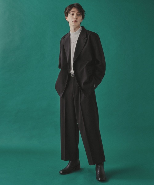 LUCY（ルーシー）の「LUCY/LOOSE 2TACK SLACKS（スラックス）」 - WEAR