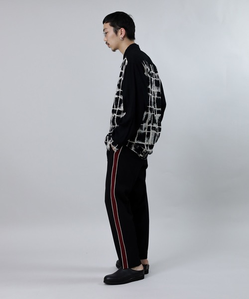 Iroquois（イロコイ）の「VINTAGE CHECK L/S SH（シャツ/ブラウス・メンズ・ブラック/パープル・1/2/3）」の14枚目の写真