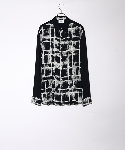 Iroquois（イロコイ）の「VINTAGE CHECK L/S SH（シャツ/ブラウス・メンズ・ブラック/パープル・1/2/3）」の17枚目の写真