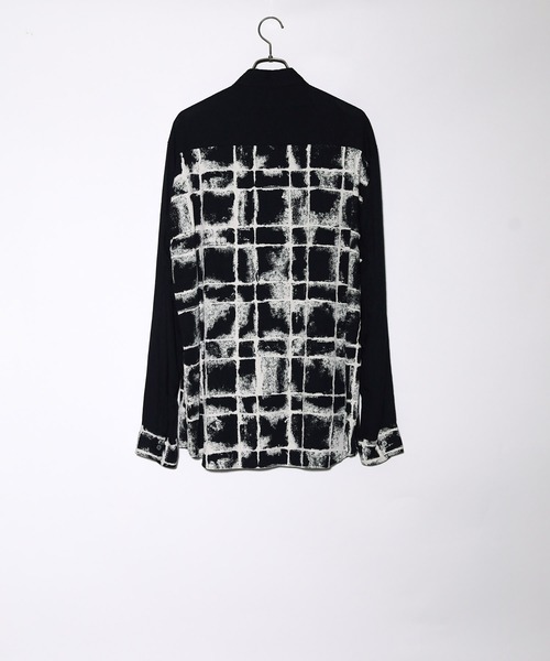 Iroquois（イロコイ）の「VINTAGE CHECK L/S SH（シャツ/ブラウス・メンズ・ブラック/パープル・1/2/3）」の15枚目の写真