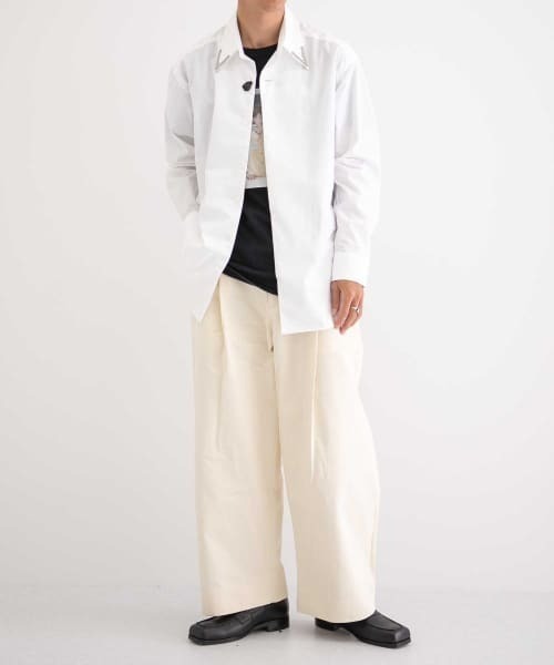 STUDIO NICHOLSON(スタジオニコルソン)の「STUDIO NICHOLSON SORTE(その他パンツ・メンズ・アイボリー/ナチュラル・MEDIUM)」の11枚目の写真