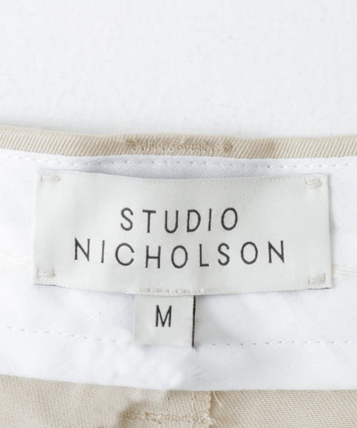 STUDIO NICHOLSON(スタジオニコルソン)の「STUDIO NICHOLSON SORTE(その他パンツ・メンズ・アイボリー/ナチュラル・MEDIUM)」の7枚目の写真