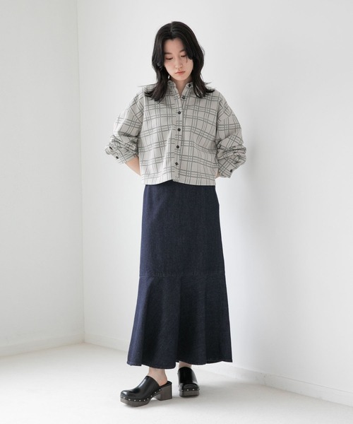 セール】デニムキリカエマーメイドスカート 260739（スカート