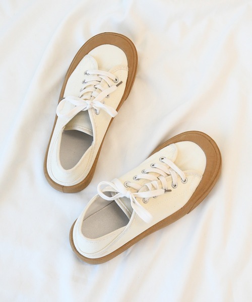 NOFALL（ノーフォール）の「厚底ラバーソールスニーカー