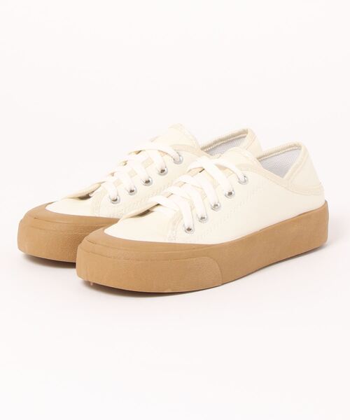 NOFALL(ノーフォール)の「厚底ラバーソールスニーカー(スニーカー・レディース・ベージュ・LL/M/L/S)」の12枚目の写真