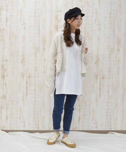 NOFALL(ノーフォール)の「厚底ラバーソールスニーカー(スニーカー・レディース・ベージュ・LL/M/L/S)」の18枚目の写真